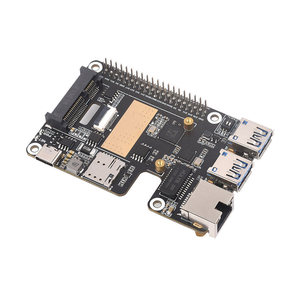โมดูลการสื่อสารอินเทอร์เน็ตผ่านซิมการ์ด 4G สำหรับ Raspberry Pi 5 พร้อมระบบปฏิบัติการ Linux ช่องต่อ USB/Type-C และพอร์ต RJ45 Gigabit สำหรับบอร์ดพัฒนา - Product Image 3