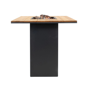 Mesa de <span class=keywords><strong>Chimenea</strong></span> a Gas, Construcción de Hierro, Calentador Portátil para Interiores/Exteriores con Pinchos, Recubrimiento en Polvo, para Jardín y Fiestas - Product Image 2
