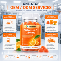 Nutrition Quotidienne pour les Vendeurs E-commerce aux États-Unis et en Europe – Complément Alimentaire Vitamine C en Gummies, Marque Privée OEM, Emballage Personnalisé, Vente Directe Usine