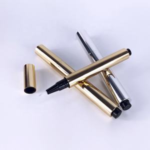 Tubes d'échantillons de brillant à lèvres vides de 4ml en aluminium fantaisie <span class=keywords><strong>blanc</strong></span> doré avec étiquette personnalisée contenant l'emballage de brillant à lèvres - Product Image 2