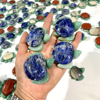Jingfa Crystal Vente en gros de cristaux naturels en vrac, pierres de guérison, figurines de tortue de mer, sculptures en cristal, statues de tortue, artisanat en cristal