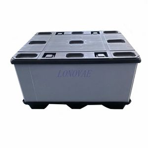 Méthode d'empilage à paroi solide de Offre Spéciale Mm boîte de palette en plastique pliable pour l'électronique - Product Image 4