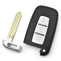 Llaves Universales para Vehículos de la Serie ZB, 3 Botones, 433mhz 315mhz, ZB04-3, Control Remoto Inteligente para Automóvil, Llave de Repuesto en Blanco, Requiere Programador
