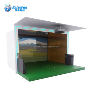 Sistema di Proiezione per Simulatore di <span class=keywords><strong>Golf</strong></span> Domestico RaiseFun, Progettato per Sale di Allenamento Personale e Intrattenimento Sportivo Indoor - Product Image 3