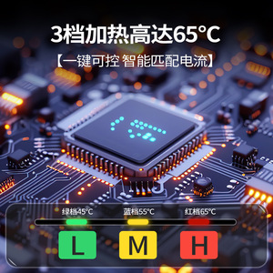 Coussin chauffant en peluche pour siège de voiture 12V 24V, chauffe-siège électrique d'hiver pour berlines et camions, forme plate, cinq places - Product Image 1