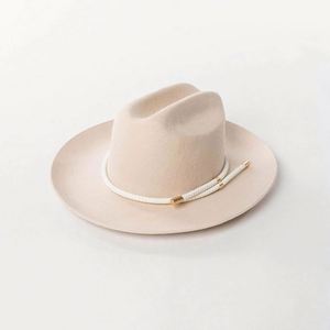 Casquettes personnalisées en gros, 100% laine, sombreros, chapeau de cowboy old school pour hommes et femmes, chapeau Fedora classique vintage - Product Image 4