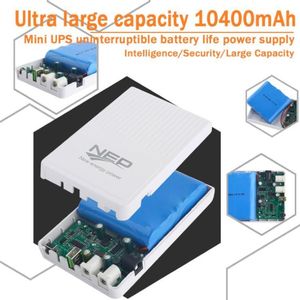 Mini UPS <span class=keywords><strong>Niuniu</strong></span> QX-600 de 10000 mAh con Batería de Litio, DC 5V 9V 12V para Router WiFi, Trifásico, Garantía de 3 Meses - Product Image 5