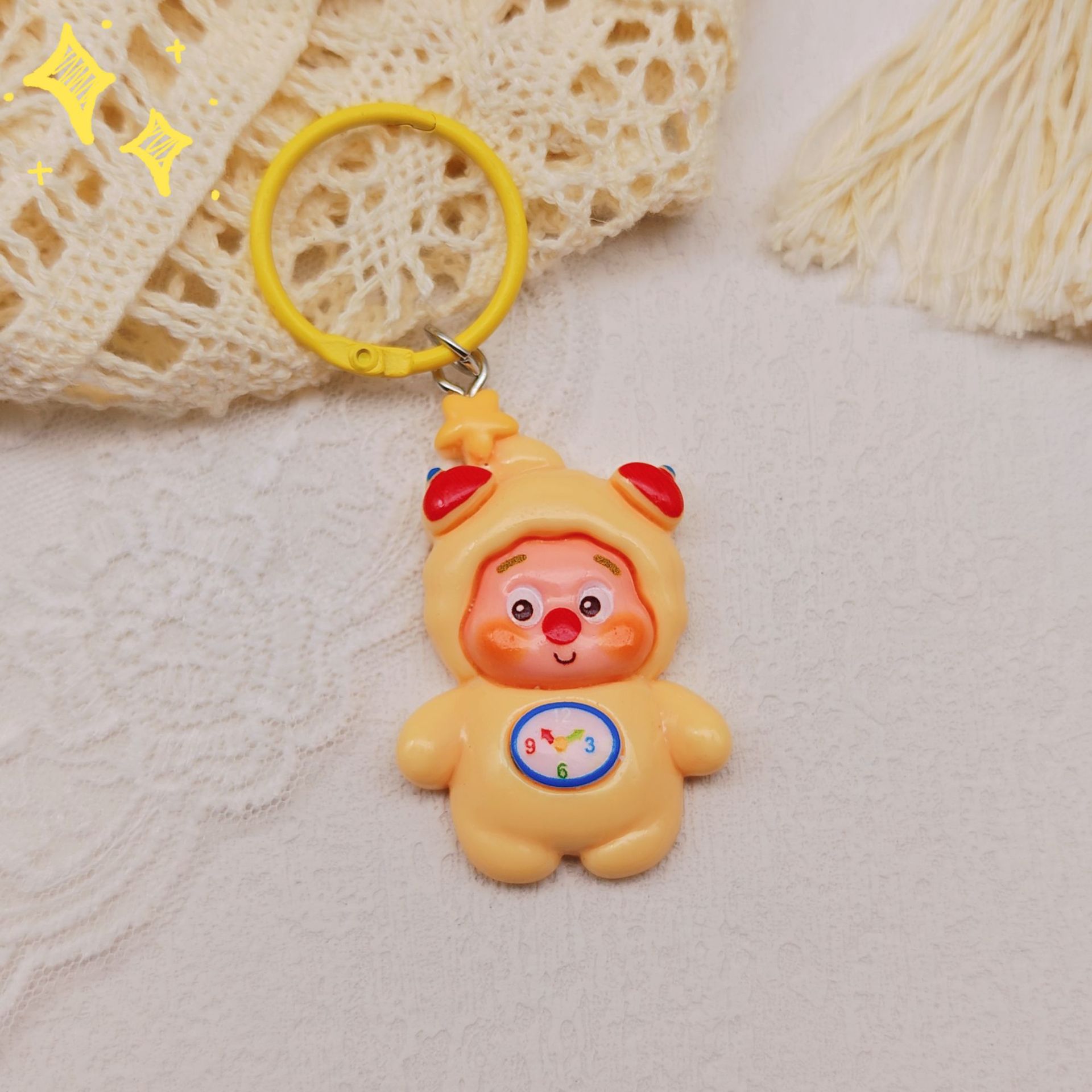 Large star man-alarm clock