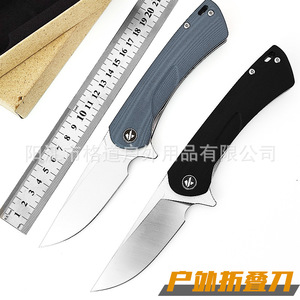 Nuevo cuchillo plegable G10, hecho de acero VG-10, cuchillo plegable ruso, cuchillo para exteriores de alta dureza. - Product Image 2