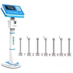 JiHao JH-1050 Cronómetro Digital Inalámbrico para Pruebas de Velocidad de 50m y 100m, Dispositivo de Cronometraje de Carrera para Aptitud Física de Estudiantes de 6 Carriles - Product Image 2