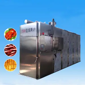 Industrial Smokehouse Oven Smoke Fish Making Smoking Smoker Machine For Sausage Processing Equipment