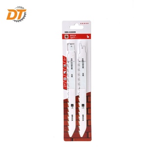 Lame de <span class=keywords><strong>scie</strong></span> <span class=keywords><strong>sabre</strong></span> DT HBS-228HM 2TPI 235*196mm en carbure HM pour briques rouges, briques creuses et blocs cellulaires - Product Image 1