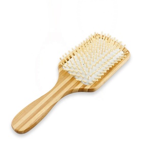 100% <span class=keywords><strong>di</strong></span> Bambù Puro Detangle <span class=keywords><strong>Spazzola</strong></span> <span class=keywords><strong>di</strong></span> <span class=keywords><strong>Capelli</strong></span> <span class=keywords><strong>Naturale</strong></span> <span class=keywords><strong>di</strong></span> <span class=keywords><strong>Legno</strong></span> Pin Paddle Massaggio con <span class=keywords><strong>Spazzola</strong></span> <span class=keywords><strong>Spazzola</strong></span> <span class=keywords><strong>per</strong></span> <span class=keywords><strong>Capelli</strong></span> Cuscino - Product Image 3