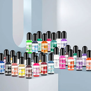 Osbang ad alta concentrazione 30 colori 10ml ciascuno per resina epossidica arti mestieri coloranti 3D alcol inchiostro colore pigmento coloranti - Product Image 2