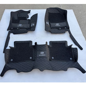 Alfombrillas de coche de cuero de lujo personalizadas 3D 5D para Hyundai <span class=keywords><strong>Tucson</strong></span> Santa Fe Elantra Veloster Sonata ix35 - Product Image 1
