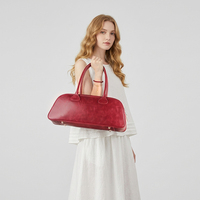 Bolso de Hombro Cilíndrico de Cuero Genuino para Mujer, Nueva Colección 2026, Venta Caliente, Muestra Personalizada Disponible