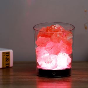 Offre Spéciale Coloré Lumières Table USB LED Himalaya <span class=keywords><strong>Cristal</strong></span> De Roche <span class=keywords><strong>Sel</strong></span> Lampe - Product Image 4