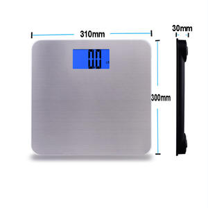 เครื่องชั่งน้ำหนักอิเล็กทรอนิกส์สำหรับผู้ใหญ่ ยี่ห้อ Conno สำหรับใช้ในห้องน้ำ วัดสุขภาพร่างกาย หน้าจอ LCD ผลิตจากแก้ว ขายส่งจากโรงงาน - Product Image 2