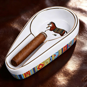 Accessori per Sigari, Posacenere per Sigari da Casa, Portacenere in Ceramica Portatile per Sigari e Sigarette - Product Image 1