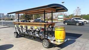 Vehículo Eléctrico Multifuncional 2024 de 13 Plazas para Servicio de Transporte en Resorts y Fiestas, Ideal como Camión de Cerveza - Product Image 6