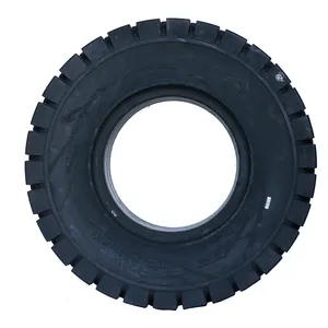 Neumático SÓLIDO resistente al desgaste para camiones pesados 900-20 10,00-20 11,00-20 12,00-20 neumático sólido para carretilla elevadora puerto usado para remolque