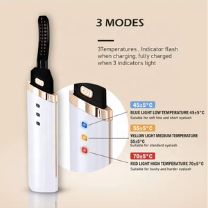 Rizador <span class=keywords><strong>de</strong></span> <span class=keywords><strong>Pestañas</strong></span> <span class=keywords><strong>El</strong></span>éctrico con Calor, Herramienta <span class=keywords><strong>para</strong></span> Rizar <span class=keywords><strong>Pestañas</strong></span> <span class=keywords><strong>de</strong></span> Larga Duración, Peine <span class=keywords><strong>para</strong></span> Rizar <span class=keywords><strong>Pestañas</strong></span>, Herramientas Cosméticas - Product Image 5