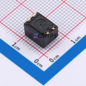 DSPV-02-LS-GET DIP Switch SMD,P=2.54mm Switch Piano Key Single Pole Single Throw 2 2.54mm - Product Image 2