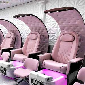 Superventas equipo <span class=keywords><strong>de</strong></span> uñas <span class=keywords><strong>de</strong></span> lujo King Dubai pedicura Silla <span class=keywords><strong>de</strong></span> spa con lavabo para pies - Product Image 6