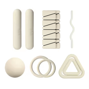 Kit d'accessoires de Pilates d'origine avec anneau de Pilates, tapis de <span class=keywords><strong>yoga</strong></span>, ballon, bandes de résistance, curseur, poids de cheville - Product Image 4