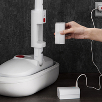 Nettoyeur de sol électrique rotatif puissant Cleanhome avec télécommande, seau et pulvérisation automatique sans fil pour le nettoyage domestique