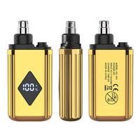 Mini tondeuse à poils d'oreille et de nez rechargeable par USB pour hommes et femmes rasoir de nez de haute précision épilateur en plastique