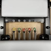 IQ réformateur à usage domestique économiser de l'espace léger pliable pilates télescopique réformateur en aluminium