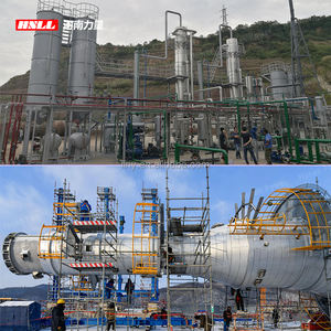 Standart dışı dizel yakıt yağı damıtma tesisi için iyi kar küçük ölçekli atık lastik plastik Pyrolysis yağı - Product Image 5