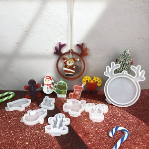 Molde de Silicona para Resina Hecho a Mano, Estilo Ins, Adornos Decorativos y Herramientas para Pasteles, Molde de Yeso para Resina - Product Image 1