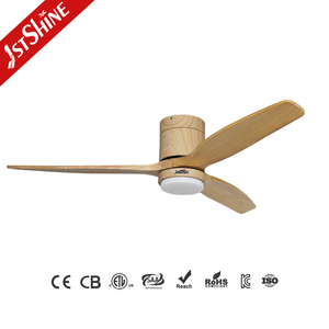 1stshine ventilateur de plafond Offre Spéciale en bois affleurant économie d'énergie LED ventilateur de plafond avec télécommande - Product Image 2