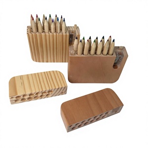 Juego <span class=keywords><strong>de</strong></span> 12 Lápices <span class=keywords><strong>de</strong></span> <span class=keywords><strong>Colores</strong></span> No Solubles <span class=keywords><strong>de</strong></span> 35 Pulgadas, Caja <span class=keywords><strong>de</strong></span> Madera <span class=keywords><strong>de</strong></span> Alta Gama, Sacapuntas, Venta Directa <span class=keywords><strong>de</strong></span> Fábrica, Logotipo Personalizable - Product Image 1