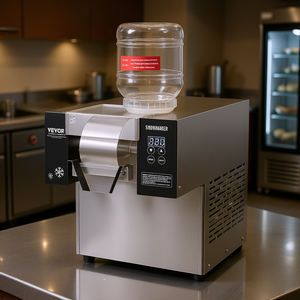 Macchina per gelato a fiocchi di neve 276 libbre/24 ore in acciaio inox per uso commerciale alberghiero - Product Image 2