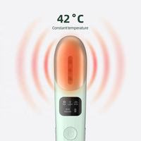 3-in-1 Anti-aging gezichts-, hals- en oogmassager met warmtecompressie, luchtdruk en vibratie voor stressverlichting en huidversteviging
