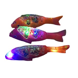 Electric <b>Projection</b> Fish <b>Light</b> Up Toy Musical Rocking Fish For Party Decoration Plastic With Led <b>Lights</b> F3189 - Product Image 4