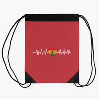 Sac de sport portable à cordon de serrage, grande capacité, personnalisable avec plusieurs logos régionaux