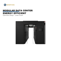 Centre de données micro-modulaire préfabriqué en usine à haute efficacité énergétique avec conteneurisation fermée des allées chaudes et froides