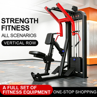 Equipo de Gimnasio Comercial de Alta Calidad para Entrenamiento de Fuerza y Culturismo, Máquina de Remo Sentado para Clubes de Fitness