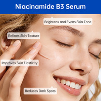 Sérum Visage Liquide Anti-Âge Hydratant et Raffermissant au Cuivre, Acide Hyaluronique et AHA, 30ml, pour Peaux Grasses, Marque Blanche OEM ODM