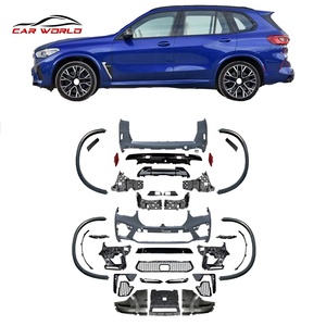 RUNZE New <b>Car</b> Body Kit Plastic Front/Rear Bumper Tow <b>Hook</b> Wheel Eyebrow Rear Lip for G05 2019 Upgrade - Product Image 2