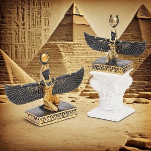 Venta al por mayor Isis sol diosa estatua diosa egipcia de la escultura mágica personalizada OEM antiguo Egipto decoración para <span class=keywords><strong>el</strong></span> hogar y <span class=keywords><strong>el</strong></span> <span class=keywords><strong>templo</strong></span> - Product Image 3