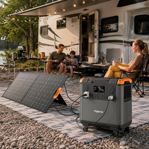 Estación de Energía Portátil de 3000W 5376Wh LiFePO4 <span class=keywords><strong>1200W</strong></span> MPPT UK 230V, Respaldo para Cortes de Energía en el Hogar, CPAP, Caldera Combinada, Caravana, Vehículo Eléctrico - Product Image 1