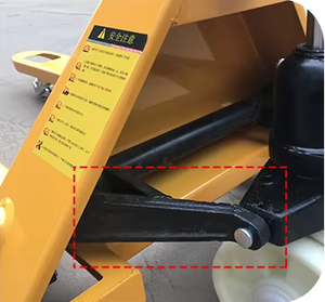 Günstige Gabelstapler Hydraulik Hub paletten wagen 2 Tonnen Lager handhabung waage Hand paletten wagen - Product Image 4