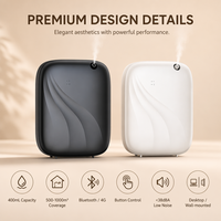 Diffuseur d'arômes professionnel à nébulisation, machine à parfum d'ambiance sans eau, système de diffusion de parfum commercial, couverture de 1000 m3