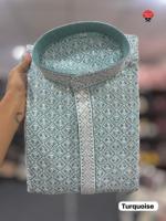 Rayonne lourde élégante avec Chikankari Work Vêtements de cérémonie élégants pour les célébrations festives pour les mariages et Diwali