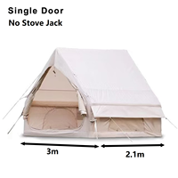 [Livraison gratuite par la mer] Tentes gonflables d'extérieur Coody de 6 m², faciles à installer, pour le glamping familial, cabane légère pour 2 à 4 personnes